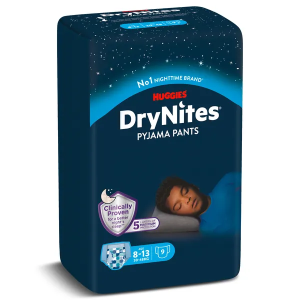 Pañales de noche infantiles de 8 a 13 años Huggies DryNites 9 unidades 3