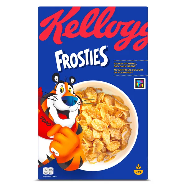 Cereales copos de maíz tostados Kellogg's Frosties 400 g 2
