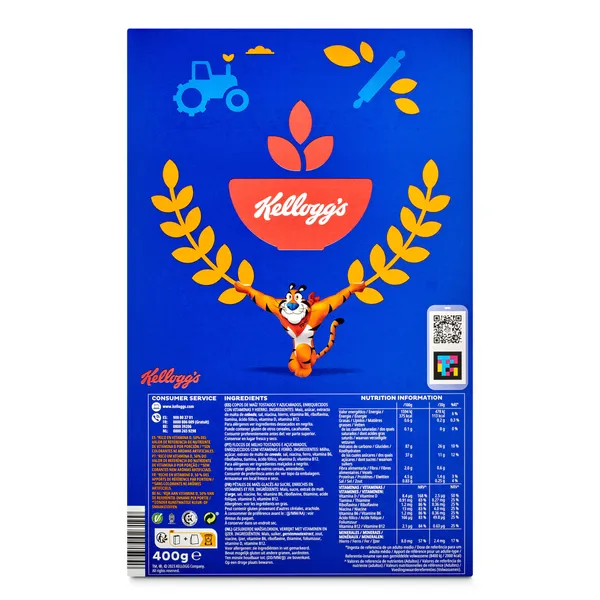 Cereales copos de maíz tostados Kellogg's Frosties 400 g 4