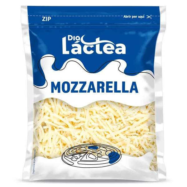 Queso mozzarella rallado Dia Láctea bolsa 200 g
