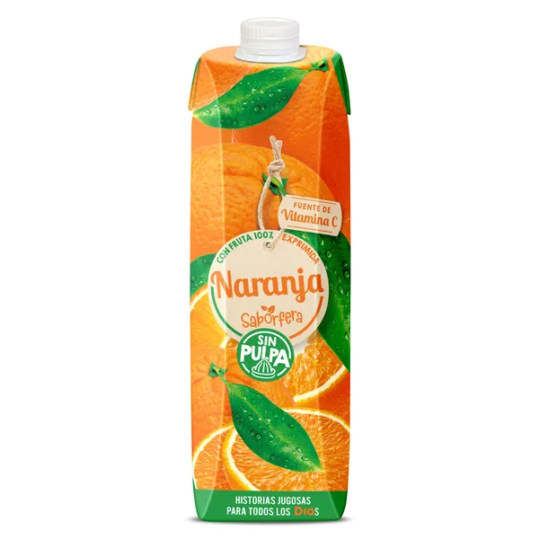 Zumo de naranja sin pulpa Dia Saborfera 1 L 2