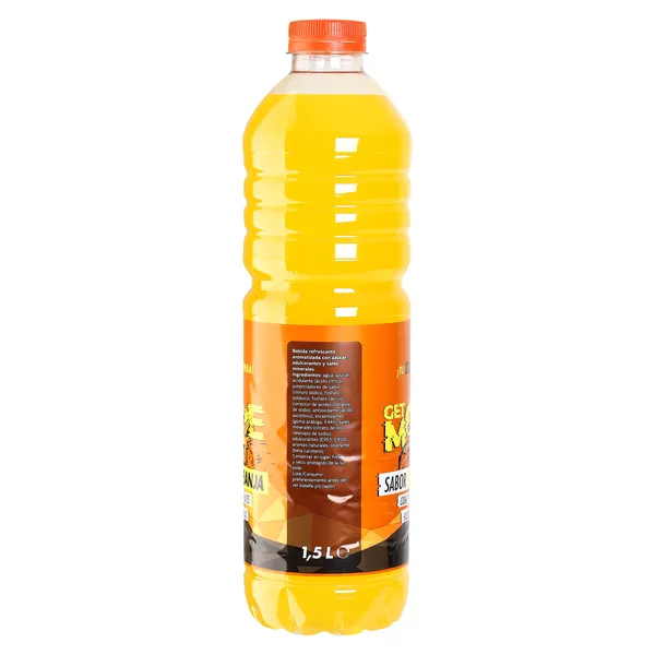 Bebida refrescante aromatizada naranja Dia Get move botella 1.5 L 2