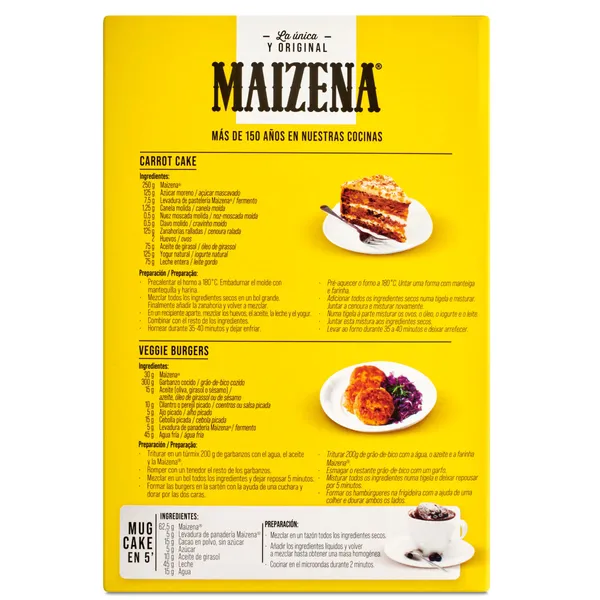 Harina de maíz Maizena 400 g 5