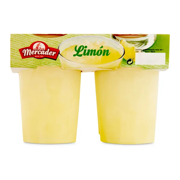 Granizado de limón Mercader 4 x 190 g 2