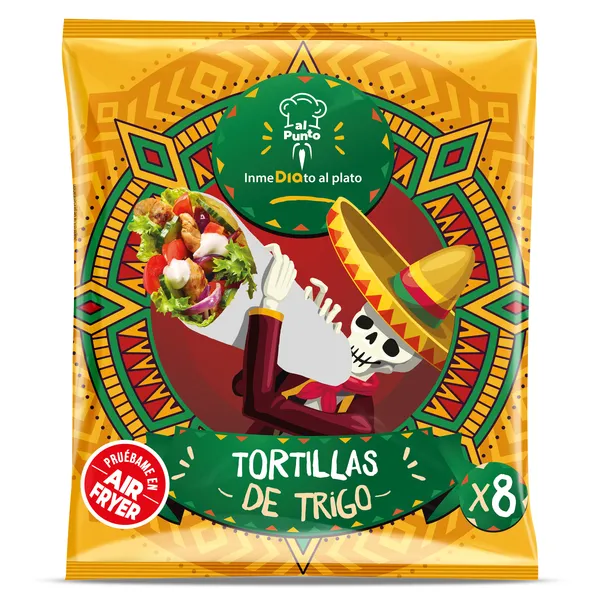 Tortillas de trigo Dia Al Punto 320 g 2