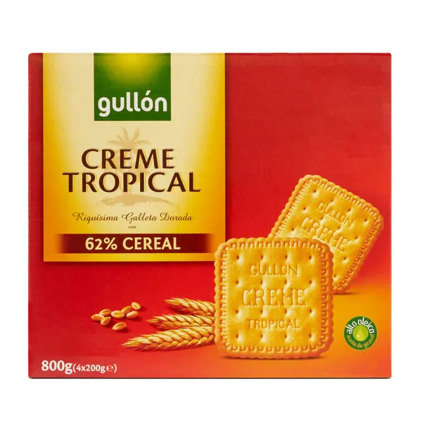 Galletas dorada con cereales Gullón caja 800 g 2