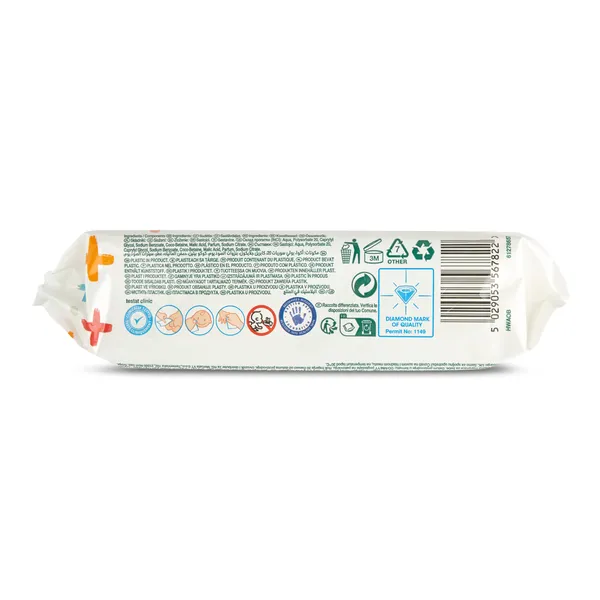 Toallitas para bebés de fibra natural Huggies All Over Clean 56 unidades 5