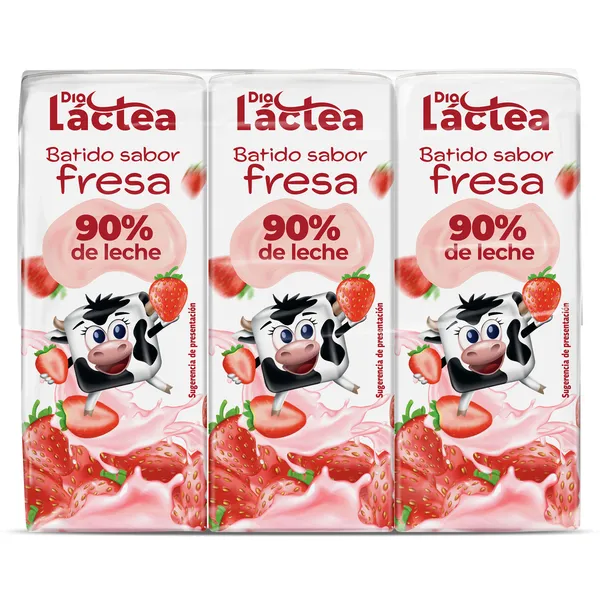 Batido de fresa Dia Láctea 6 x 200 ml 2