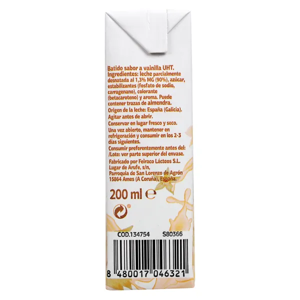 Batido de vainilla Dia Láctea 6 x 200 ml 4