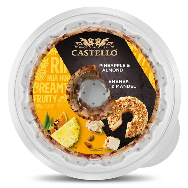 Queso de untar con piña Castello 125 g 2