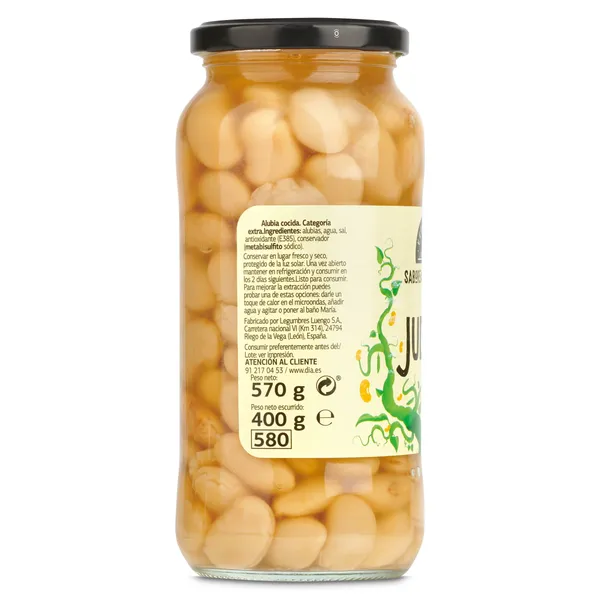 Judiones cocidos Dia Vegecampo 400 g 2