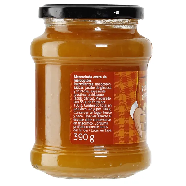 Mermelada de melocotón extra Dia Fruticampo 390 g 3