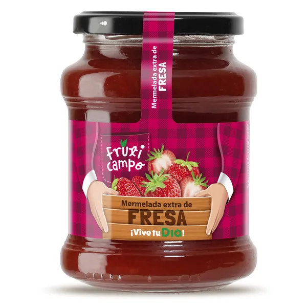 Mermelada de fresa extra Dia Fruticampo 390 g 2