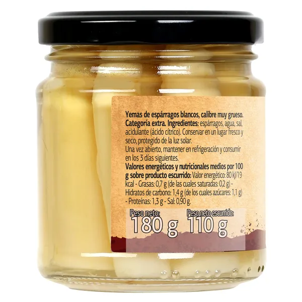 Yemas de espárragos gruesas Dia Vegecampo 110 g 3