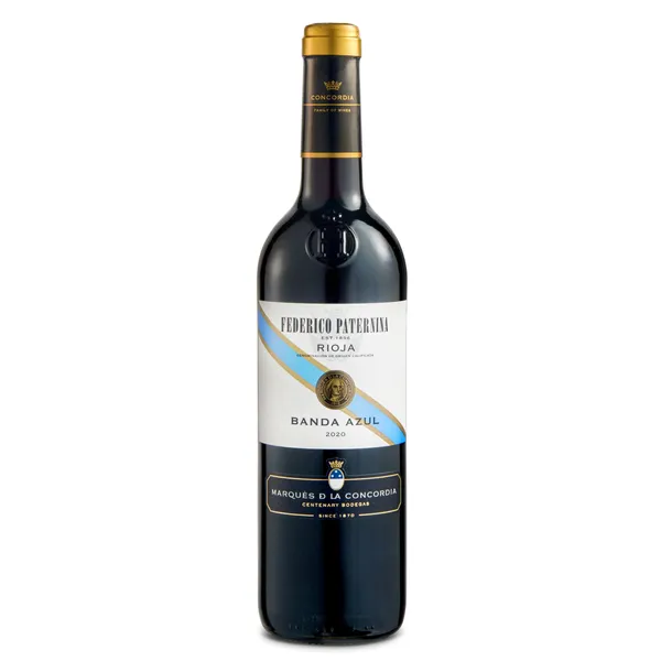 Vino tinto banda azul D.O. Rioja Federico Paternina 75 cl 2