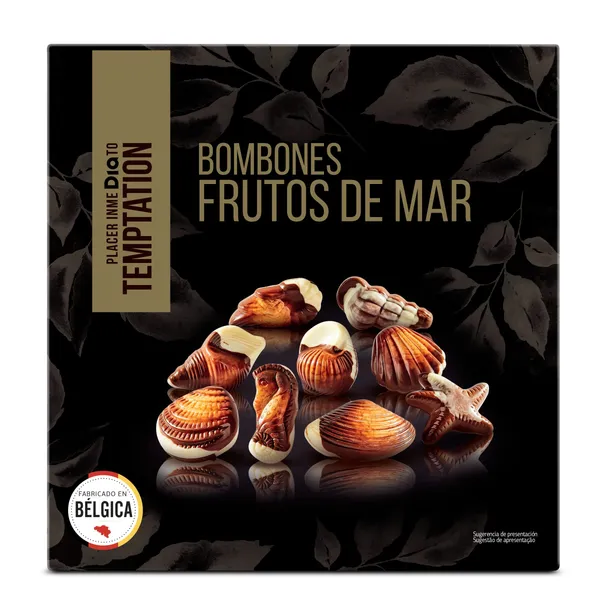 Bombones frutos del mar Dia Temptation caja 250 g 2