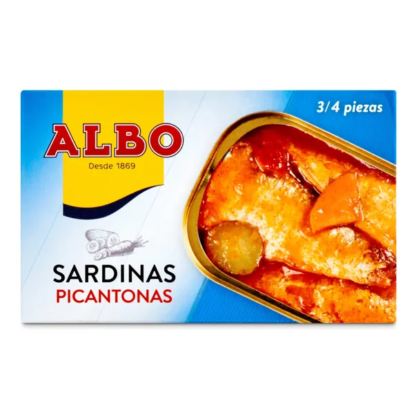 Sardinas picantes Albo 85 g 2