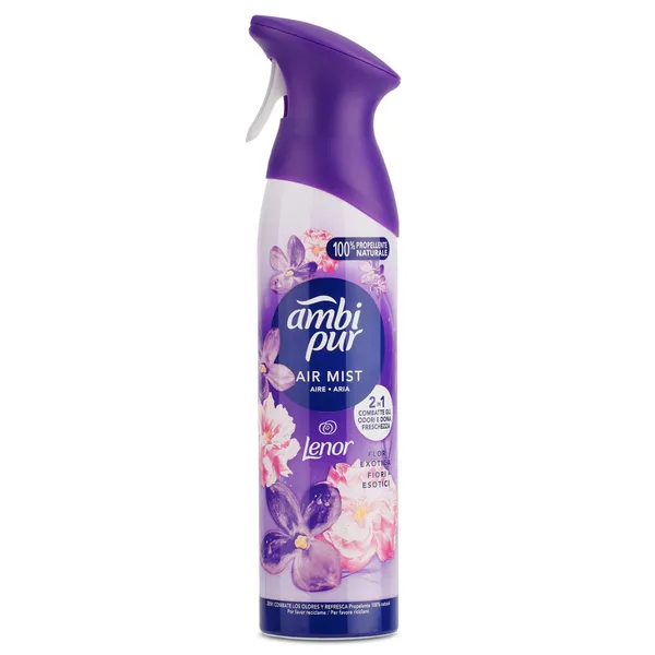 Ambientador aroma flores elegantes Ambipur caja 300 ml