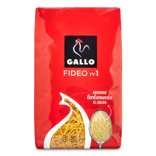 Fideo N.º 1 Gallo 450 g