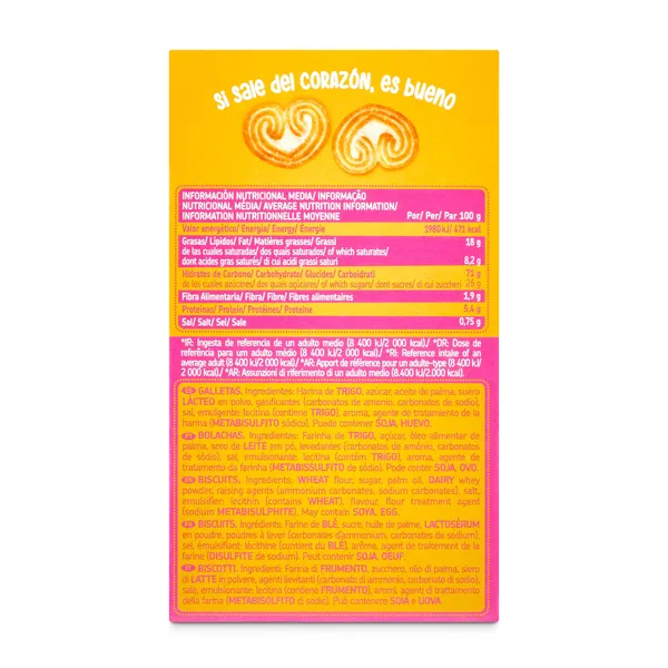 Mini galletas de hojaldre Artiach Princesa caja 120 g 3