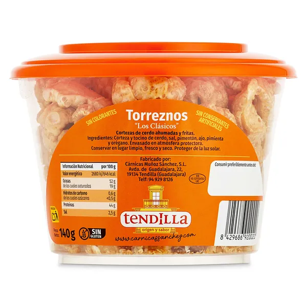 Torreznos Tendilla 140 g 3