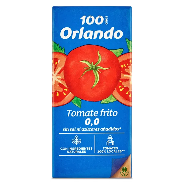 Tomate frito 0,0 Orlando 350 g 2