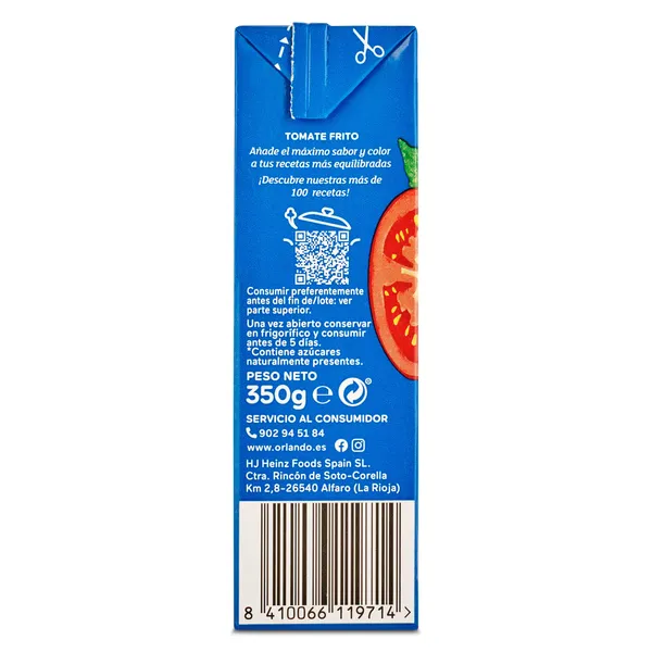Tomate frito 0,0 Orlando 350 g 4