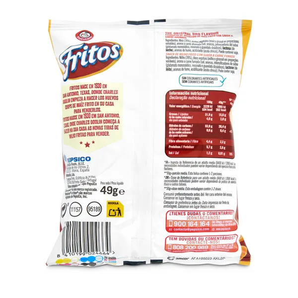 Fritos barbacoa 49 g 3