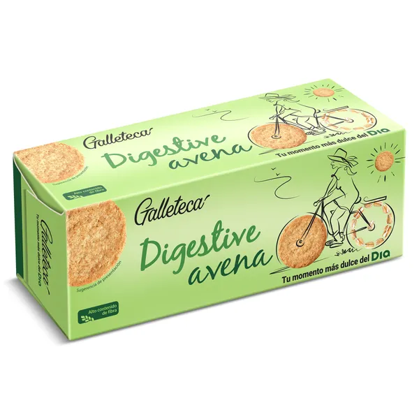 Galletas digestive con avena y trigo Galleteca de Dia caja 425 g 3