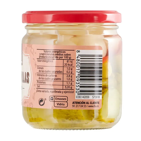 Banderillas picantes Vegecampo de Dia frasco 140 g 2