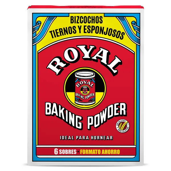 Preparado para hornear en polvo Royal caja 96 g 2