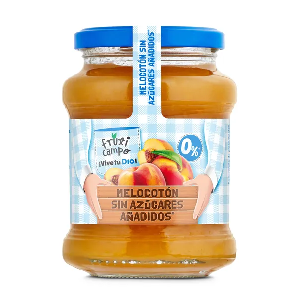 Mermelada de melocotón 0% sin azúcares añadidos Dia Fruticampo 330 g 2
