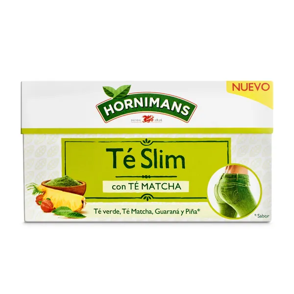 Té slim con té matcha Hornimans caja 20 unidades 2