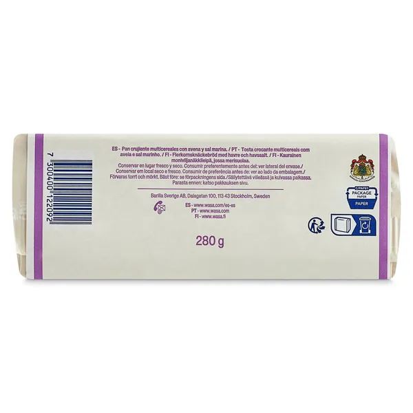 Pan de avena vitalité Wasa 280 g 5