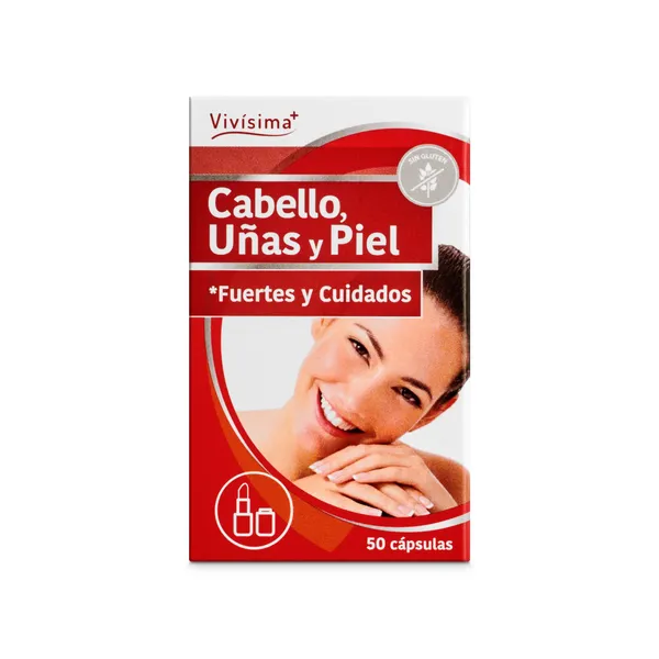 Cabello, uñas y piel Vivisima+ caja 50 unidades 2