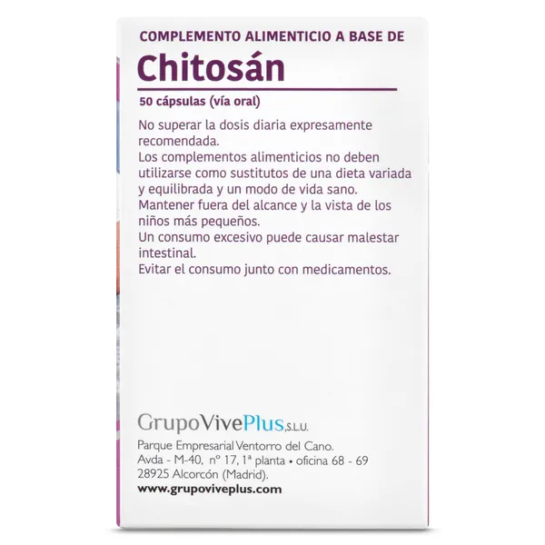 Chitosán Vivisima+ caja 50 unidades 4