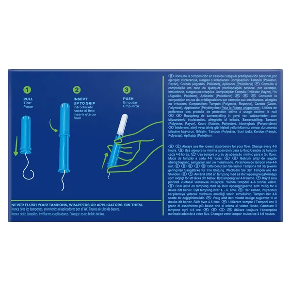 Tampón compak super Tampax caja 36 unidades 3