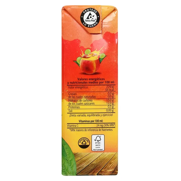 Zumo de melocotón y uva Dia Saborfera pack 6 x 200 ml 5