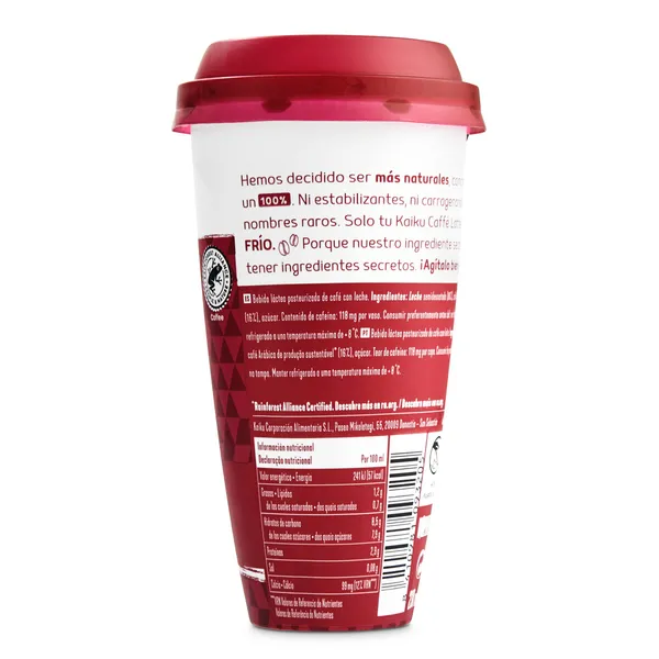 Café latte espresso Kaiku 230 ml 3
