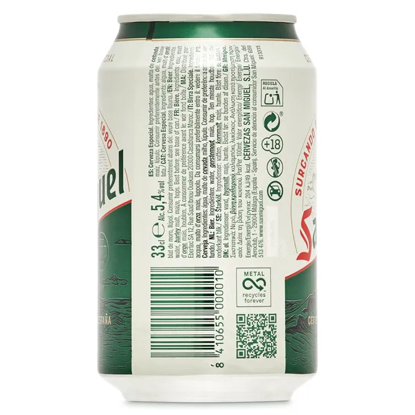 Cerveza San Miguel 33 cl 3