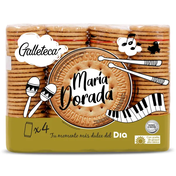 Galletas dorada maría Galleteca de Dia 800 g 2