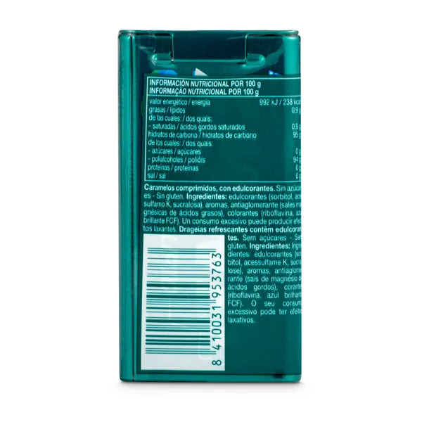 Caramelos de eucalipto sin azúcar Smint lata 35 g 3