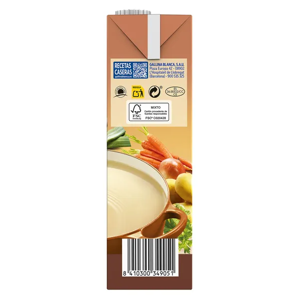 Caldo de pollo Gallina Blanca 1 L 3
