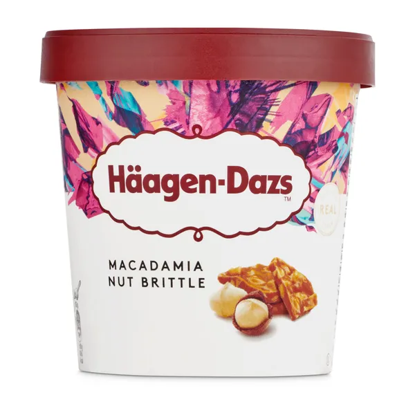 Tarrina de helado vainilla con nueces de macadamia Haagen Dazs 400 g 2