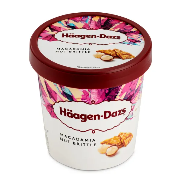 Tarrina de helado vainilla con nueces de macadamia Haagen Dazs 400 g 3
