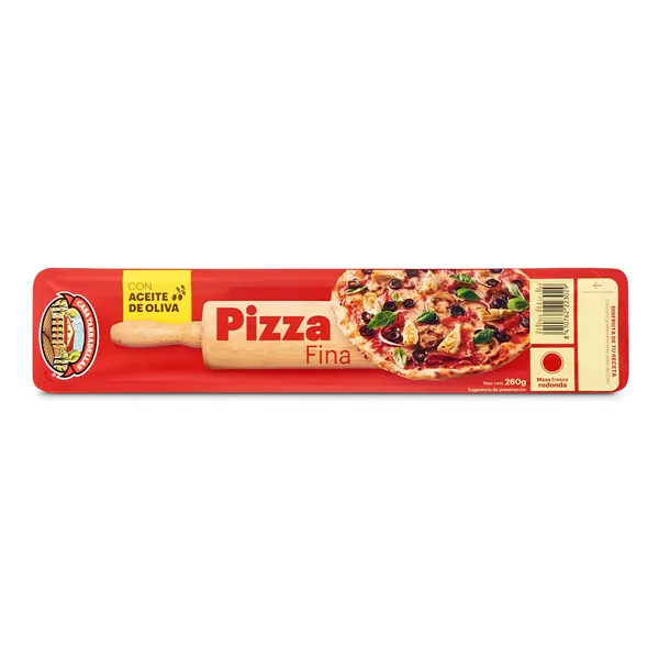 Masa fina para pizza Casa Tarradellas bandeja 260 g 2