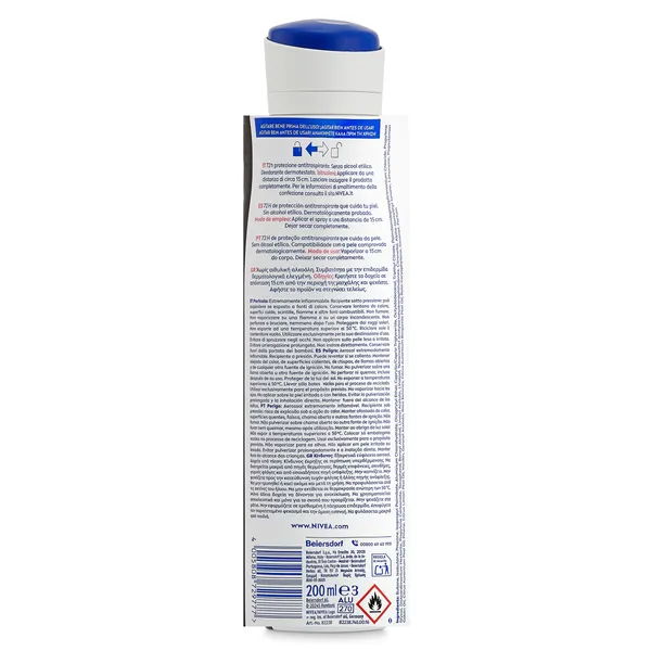 Desodorante invisible black & white Nivea 200 ml 3