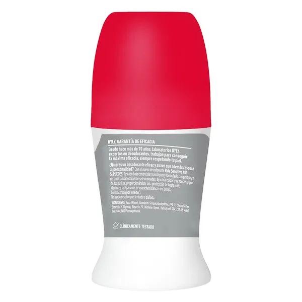 Desodorante roll-on sensitive Byly 50 ml 3