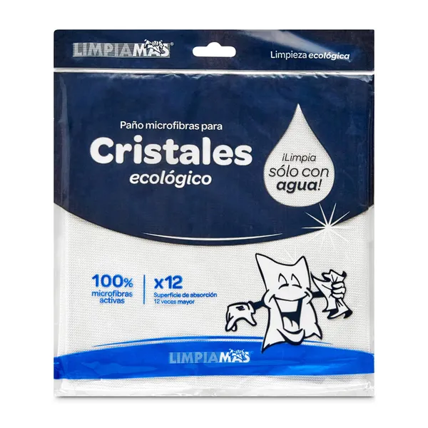 Paño de microfibras para cristales Limpiamas 1 unidad 2