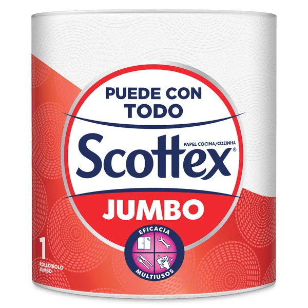 Papel de cocina jumbo Scottex bolsa 1 unidad 2